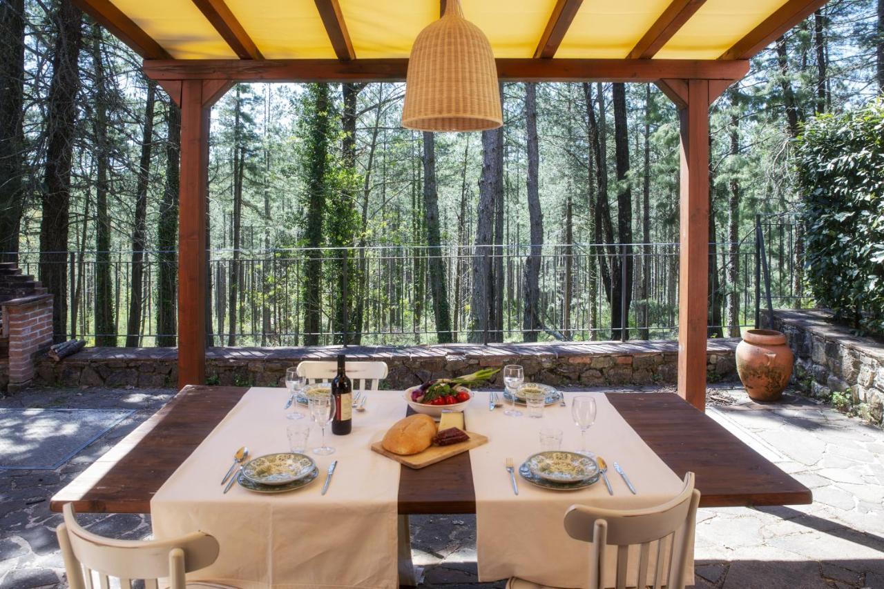 Podere Mocai - Cottage nel bosco Montieri Esterno foto