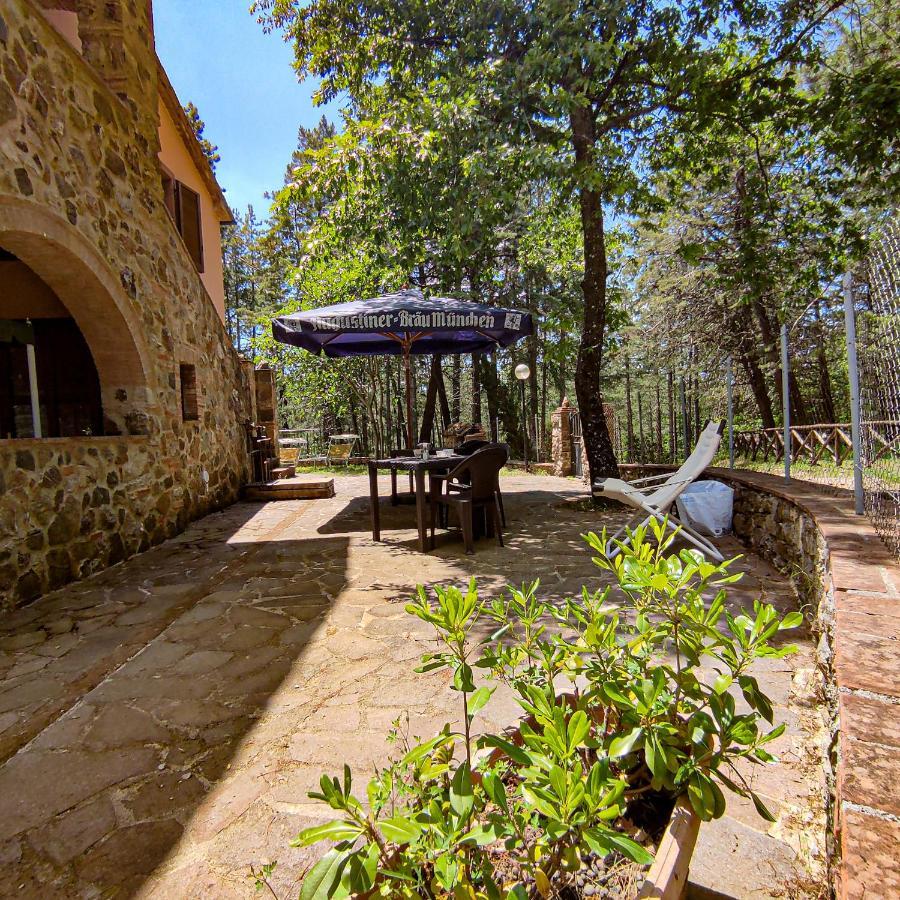 Podere Mocai - Cottage nel bosco Montieri Esterno foto